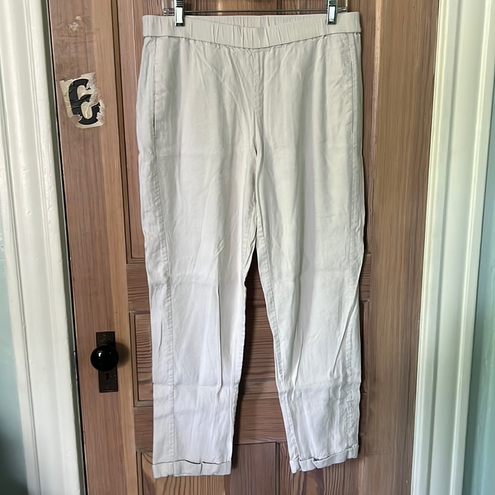 J Jill linen stretch pant size M